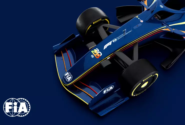 Parte delantera del nuevo auto de la Fórmula 1 en 2026.jpg