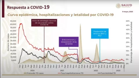 datos covid 19 en la mañanaera de amlo
