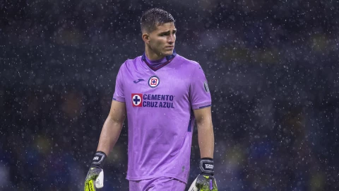 Sebasti&aacute;n Jurado, portero de Cruz Azul