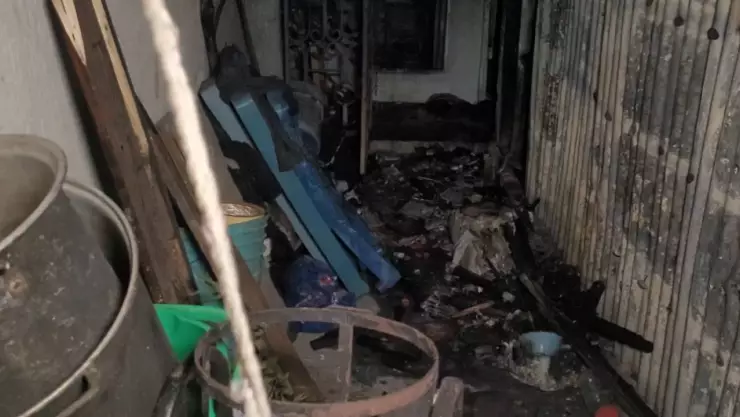 incendio en campanario