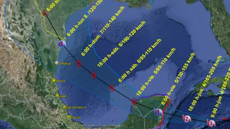 beryl coatzacoalcos.