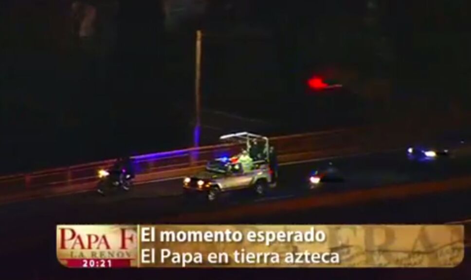 recorrido papa