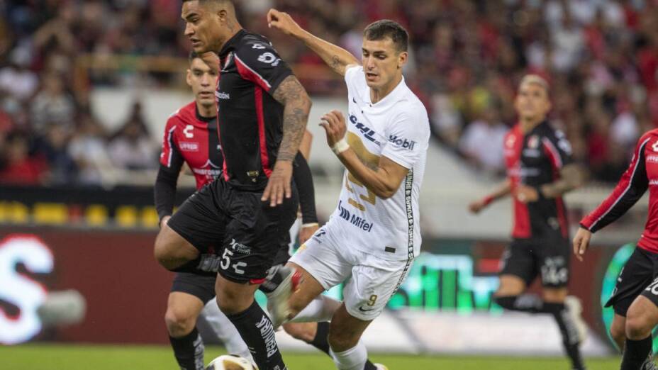 Juan Dinenno Liga BBVA MX Atlas vs Pumas
