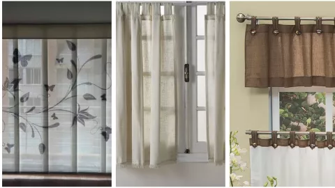 ideas para cortinas de cocina