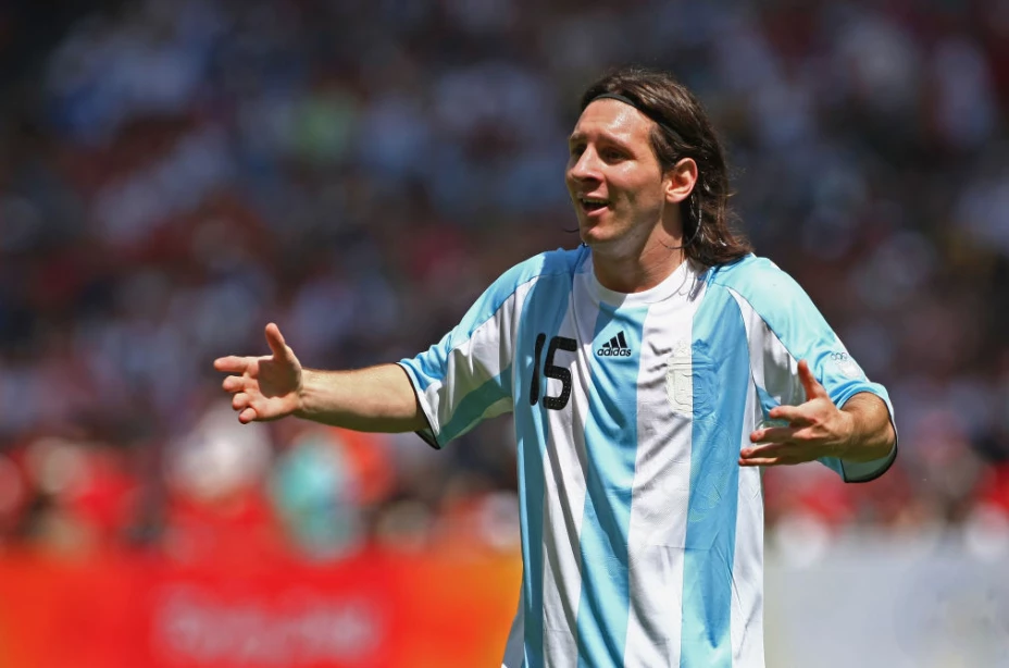 Messi en Beijing 2008