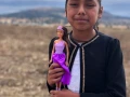 Entrega de juguetes en Xalostac, Tlaxcala
