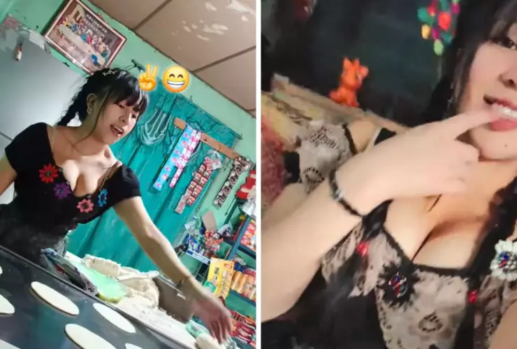 La viral tortillera mexicana acumula millones de vistas en la red social