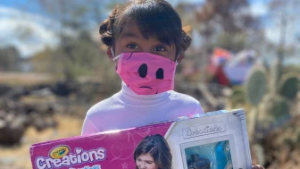 ¡Sus miradas llenas de ilusión lo fueron todo!