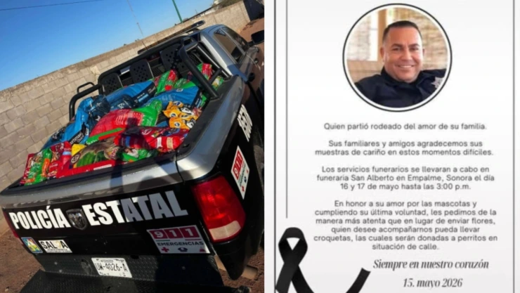 Último deseo de Policía en Sonora