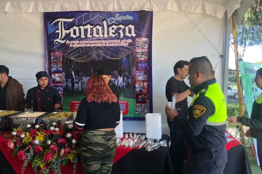 Ricos y deliciosos platillos tuvimos en el centro de acopio