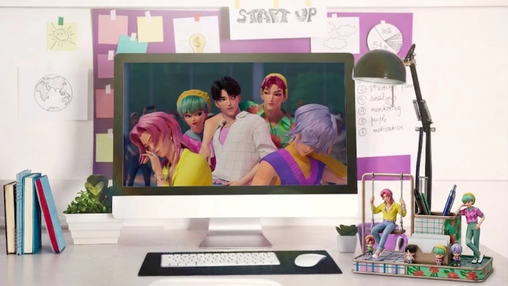 5 ideas para hacer organizadores de escritorio inspirados en los Saja Boys con cartón reciclado