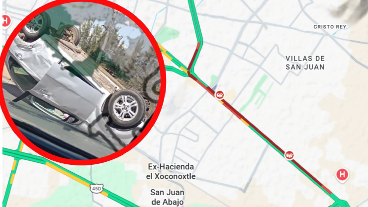 Accidente Bulevar Aeropuerto León Gto hoy