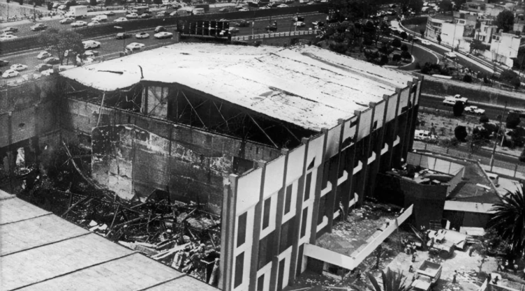 Cineteca Nacional incendio 1982