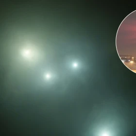 Misteriosas luces rojas sorprenden en el cielo de San Luis Potosí y encienden las alertas dentro del fenómeno OVNI