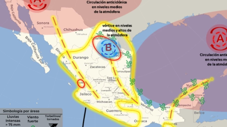 clima mexico 9 de julio