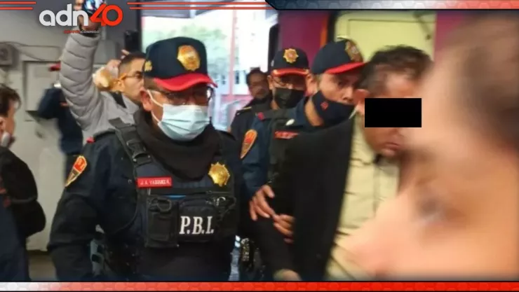 VIDEO: Detienen a conductor del Metro CDMX en estado de ebriedad