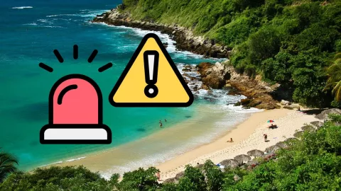 Video del sismo en Puerto Escondido