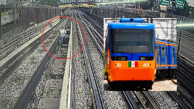 Metro CDMX en vivo: Hombre ingresa a las vías de la Línea 5 y paran el servicio