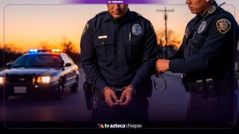 Detienen a policía activo usando su radiopatrulla para vender drogas en, Centro Tabasco