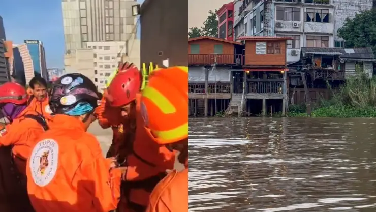 rescatistas asisten a inundaciones