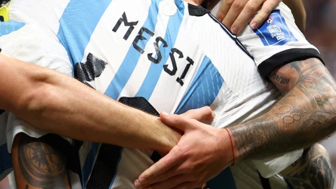 La camiseta de Lionel Messi