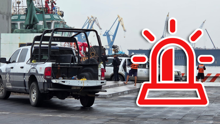 Tragedia en Veracruz_ Dos fallecidos al caer auto al mar en el malecón.jpg