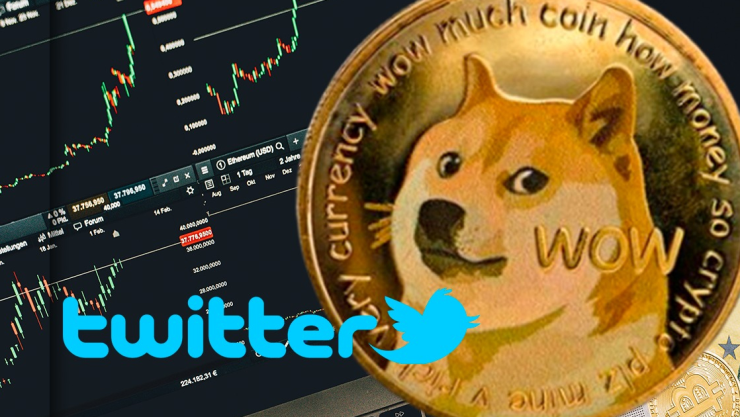 Elon Musk cambia logo tradicional de Twitter por Dogecoin