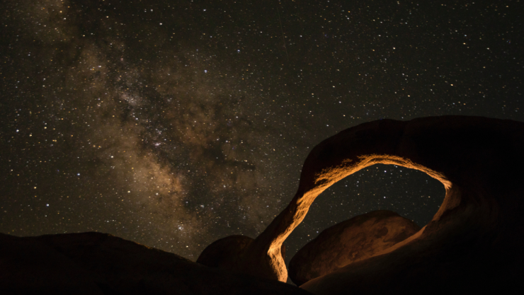 Lluvia de estrellas sextantidas.