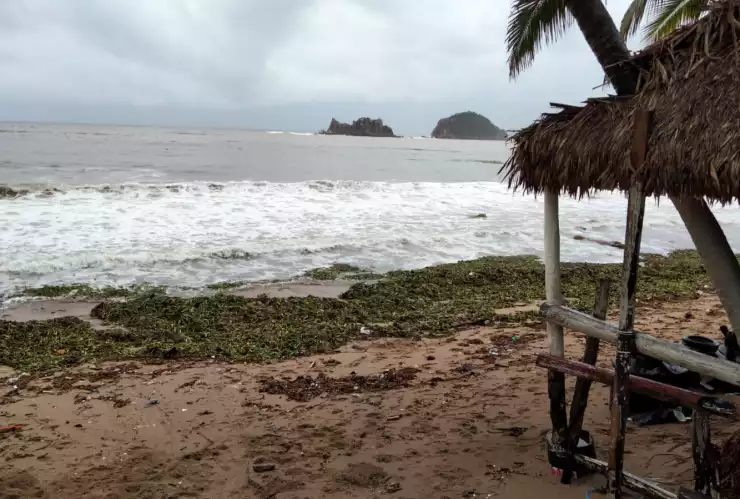 El SMN informó que Enrique se degradó a baja presión la tarde de este miércoles.
