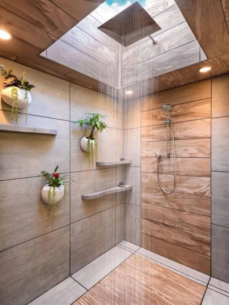 4 opciones para reemplazar el tubo de la cortina del baño por soluciones más minimalistas y elegantes