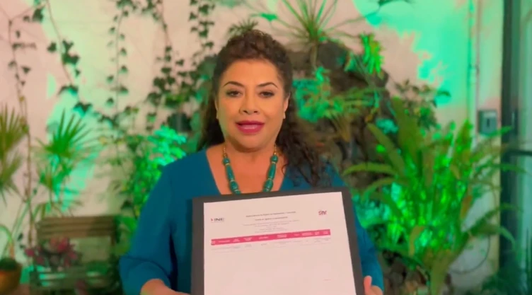 Clara Brugada se registra como precandidata única de Morena a la jefatura de Gobierno