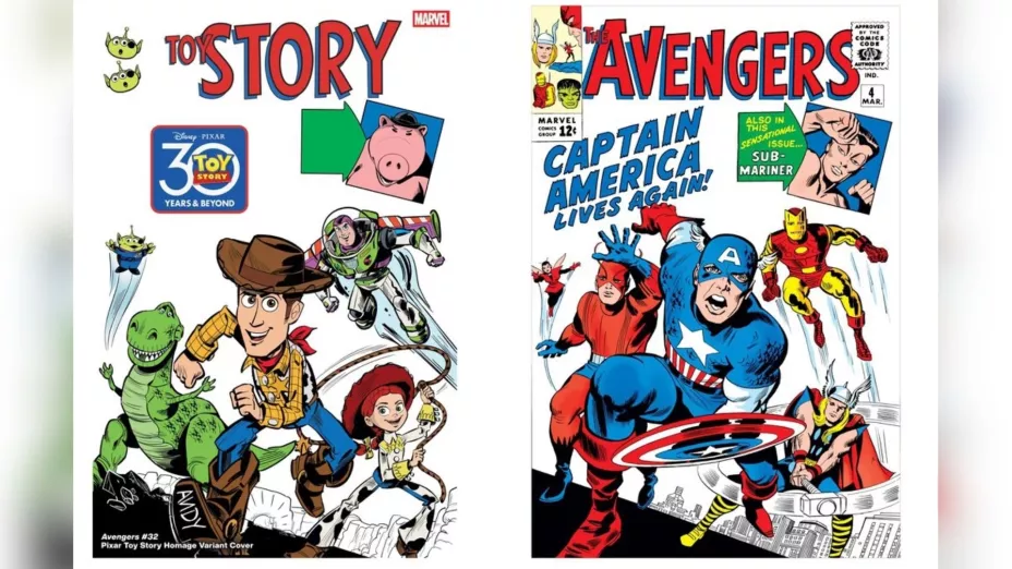 Marvel lanza portadas coleccionables por el 30º aniversario de Toy Story