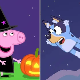 Capítulos de la caricatura de Peppa Pig y Bluey para ver en Halloween