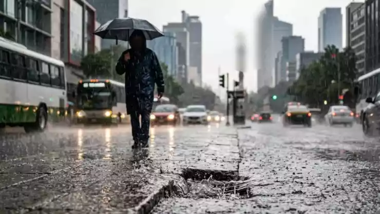 Alerta por triple diluvio en México