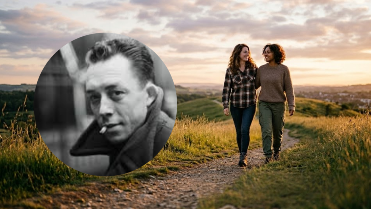 ‘No camines delante de mí, ni detrás de mí; camina a mi lado': Albert Camus