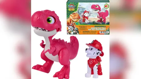 juguetes paw patrol dino movie