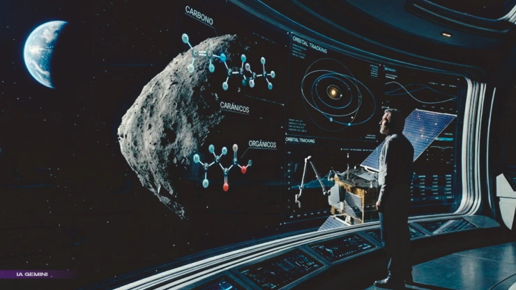 Descubrimiento en asteroide Bennu: Análisis de PNAS revela cómo fluyó el agua