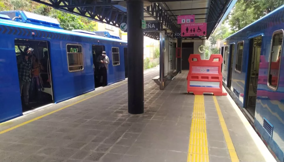 Tren Ligero cerrado durante agosto