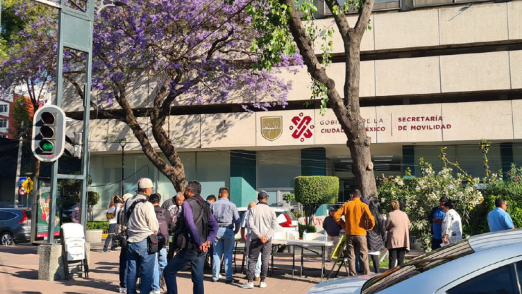 Manifestación de transportistas