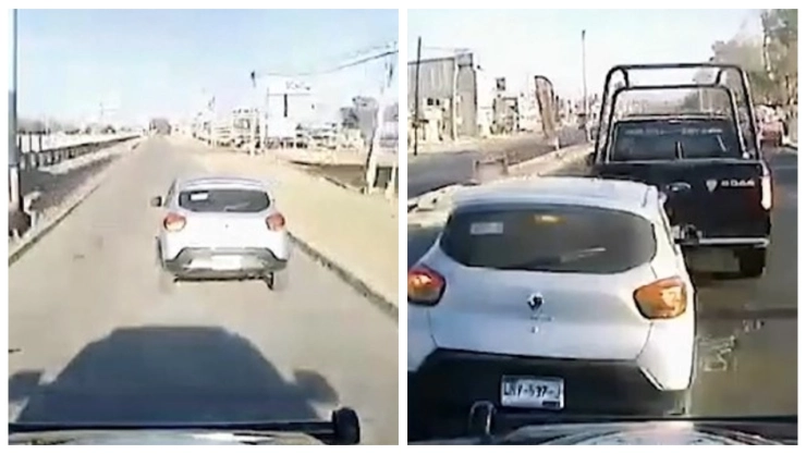 Persecución, choque y captura en la México- Querétaro: Policías embisten y detienen a delincuentes| VIDEO