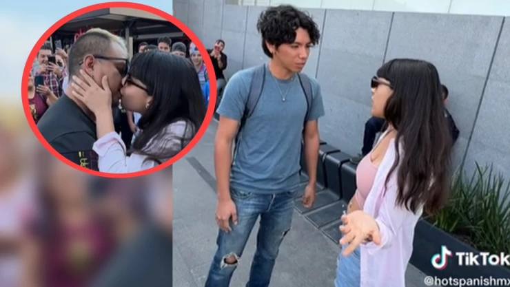 Mujer deja a su novio por camioneta