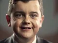 Marcelo Ebrard como si fuera niño según la Inteligencia Artificial