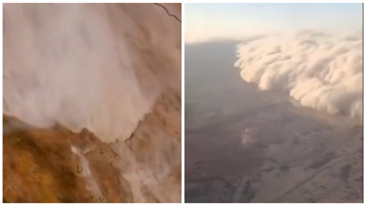 Megatormenta de polvo_ Así avanzó por varios municipios de México