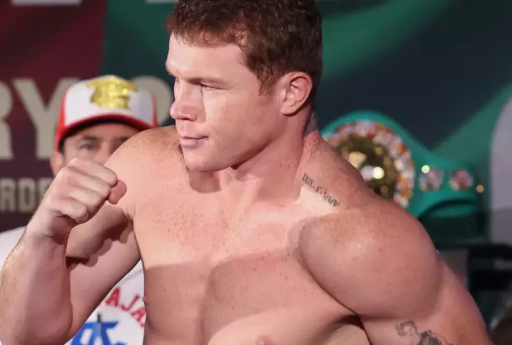 boxeador Saúl Canelo Álvarez