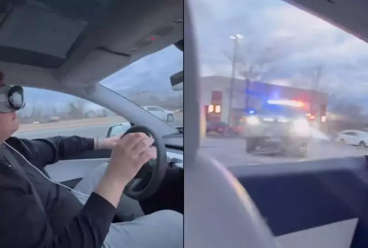 Detienen a hombre por usar Apple Vision Pro