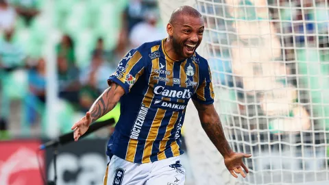 Joao Pedro, delantero del Atlético San Luis en el Torneo de Apertura 2025