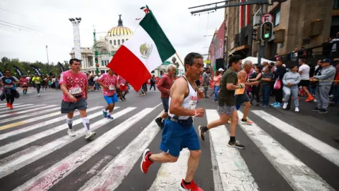 Cuándo es y cuáles serán las calles cerradas por el Maraton CDMX 2024