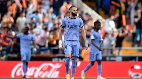 Karim Benema, delantero del Real Madrid