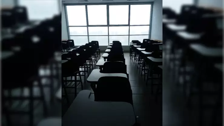 salon de clases vacio