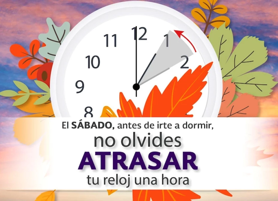 Finaliza Horario de Verano